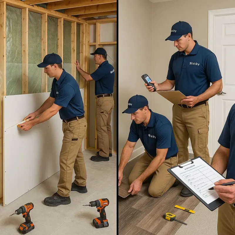 Repairs and Reconstruction process in Grand Blanc, MI