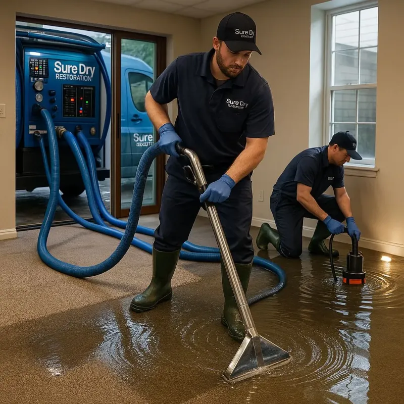 Water Extraction and Removal process in Grand Blanc, MI